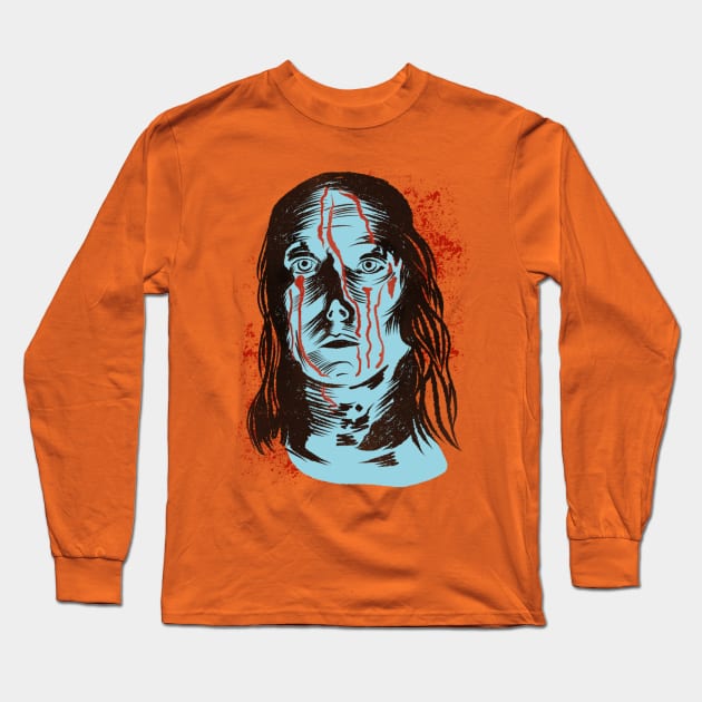 Carrie Long Sleeve T-Shirt by Little Bad Wren 